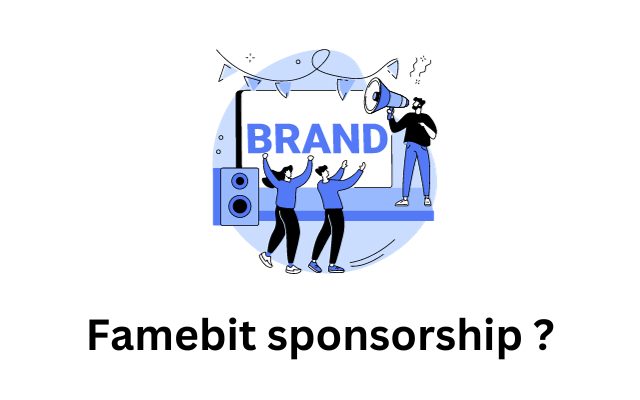 Famebit sponsorship