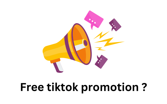 Free tiktok promotion