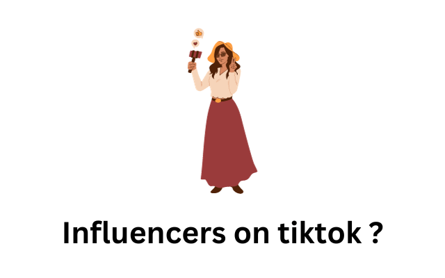 Influencers on tiktok