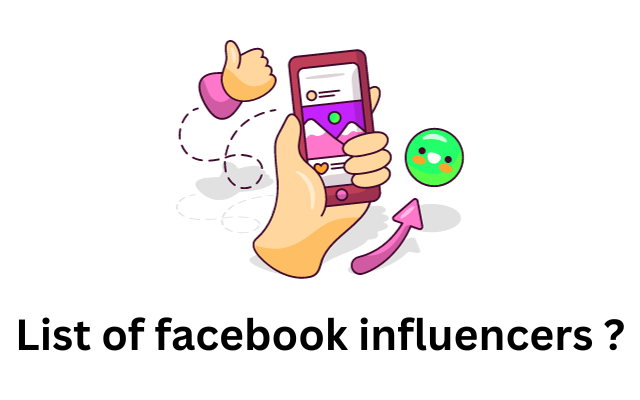 List of facebook influencers