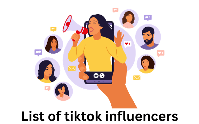 List of tiktok influencers