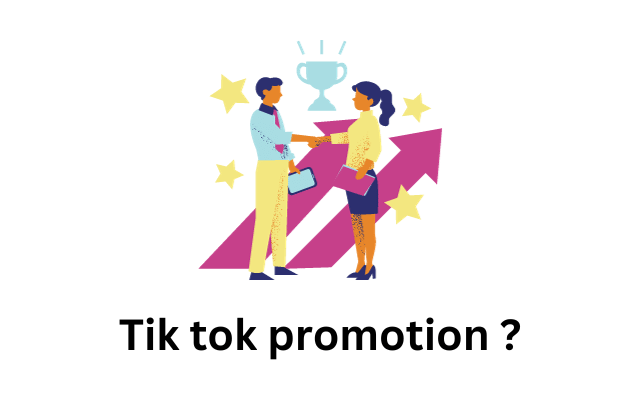 Tik tok promotion