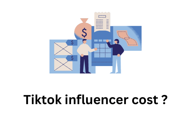 Tiktok influencer cost