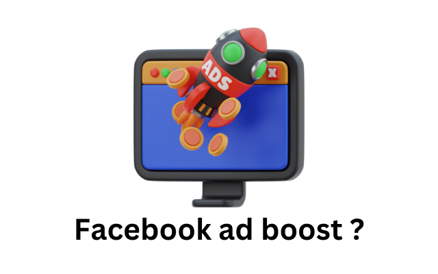 Facebook ad boost