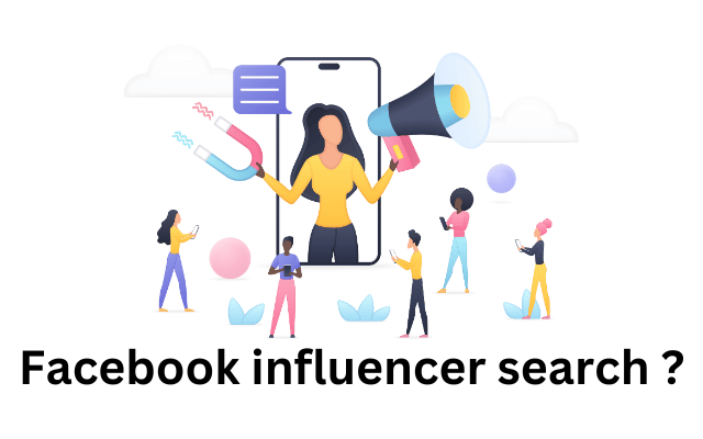 Facebook influencer search