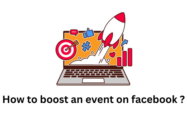 How to boost an event on facebook