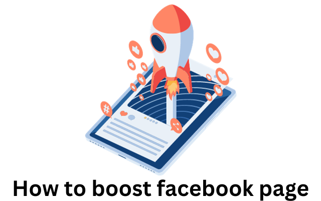 How to boost facebook page