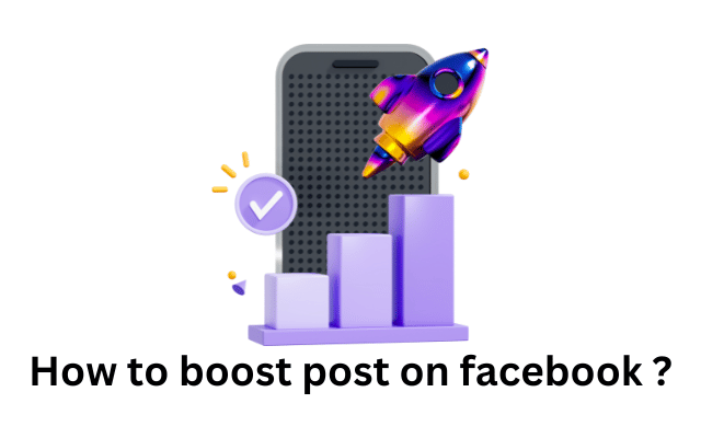 How to boost post on facebook