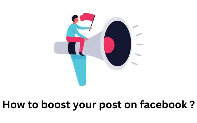 How to boost your post on facebook