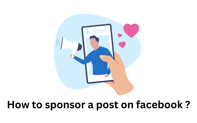 How to sponsor a post on facebook