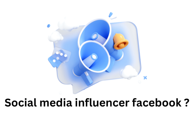 Social media influencer facebook